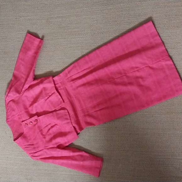 ❌️Sold Other Site Vintage 1960's Dress & Jacket Handmade Couture 1960 - Picture 4 of 9